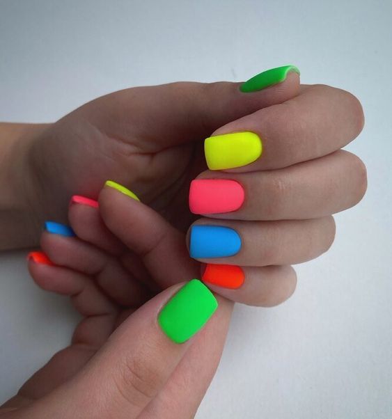 Spring Rainbow Nails 2024 15 Ideas: A Burst of Color and Creativity