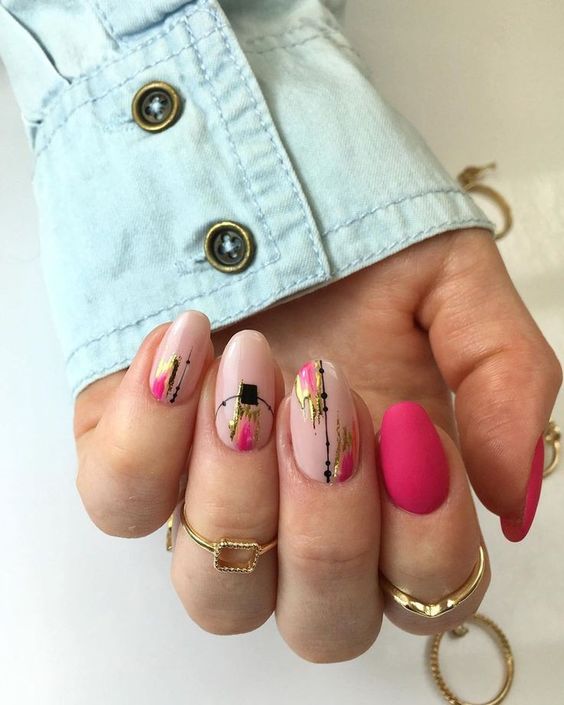 Embracing Elegance: Round Nails for Spring 2024 16 Ideas