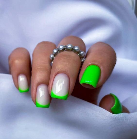 Spring Nails French Color 2024 16 Ideas: A Fresh Take on Classic Chic