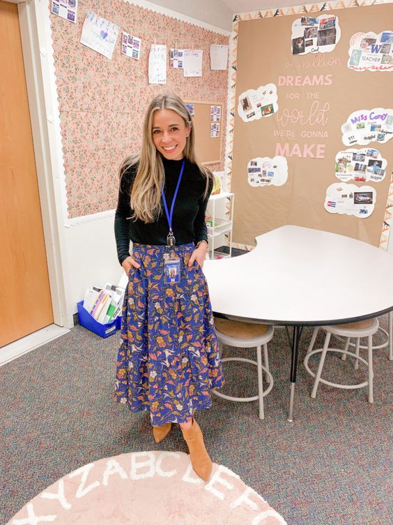 Spring 2024 Teacher Wardrobe: Chic & Comfy Classroom Styles