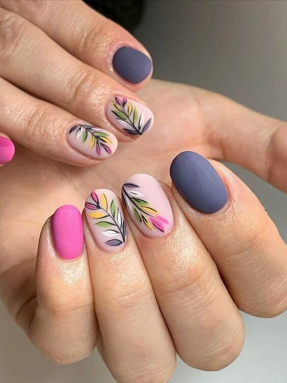 Embracing Elegance: Round Nails for Spring 2024 16 Ideas