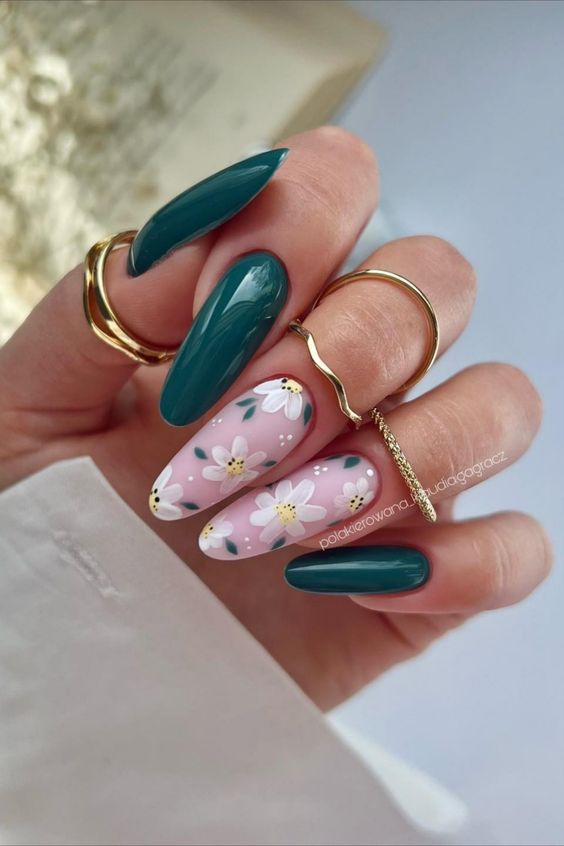 Embrace Spring 2024 with Stunning Green Nail Designs and Ideas