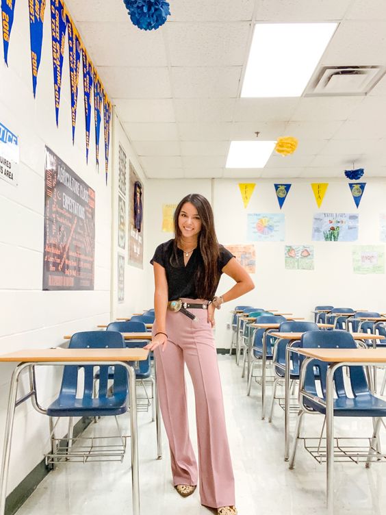 Sprucing Up the Classroom: A Guide to Spring Teacher Outfits 2024 15 Ideas