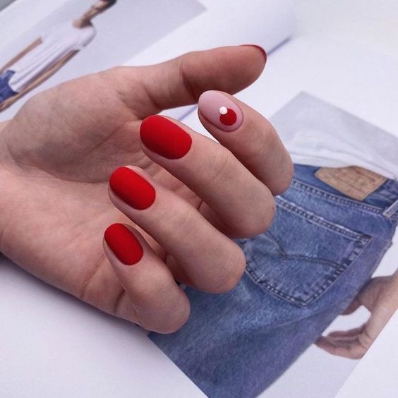 Spring Nails Red 2024 16 Ideas: A Fusion of Elegance and Playfulness