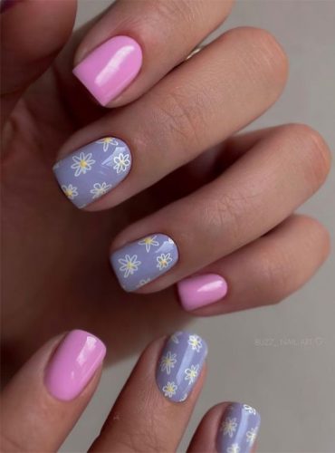 Spring Short Nails 2024 Trendy Designs And Color Ideas   7 36 370x500 