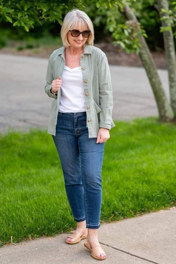 Spring Outfits for Older Women: Wardrobe Essentials for 2024 16 Ideas