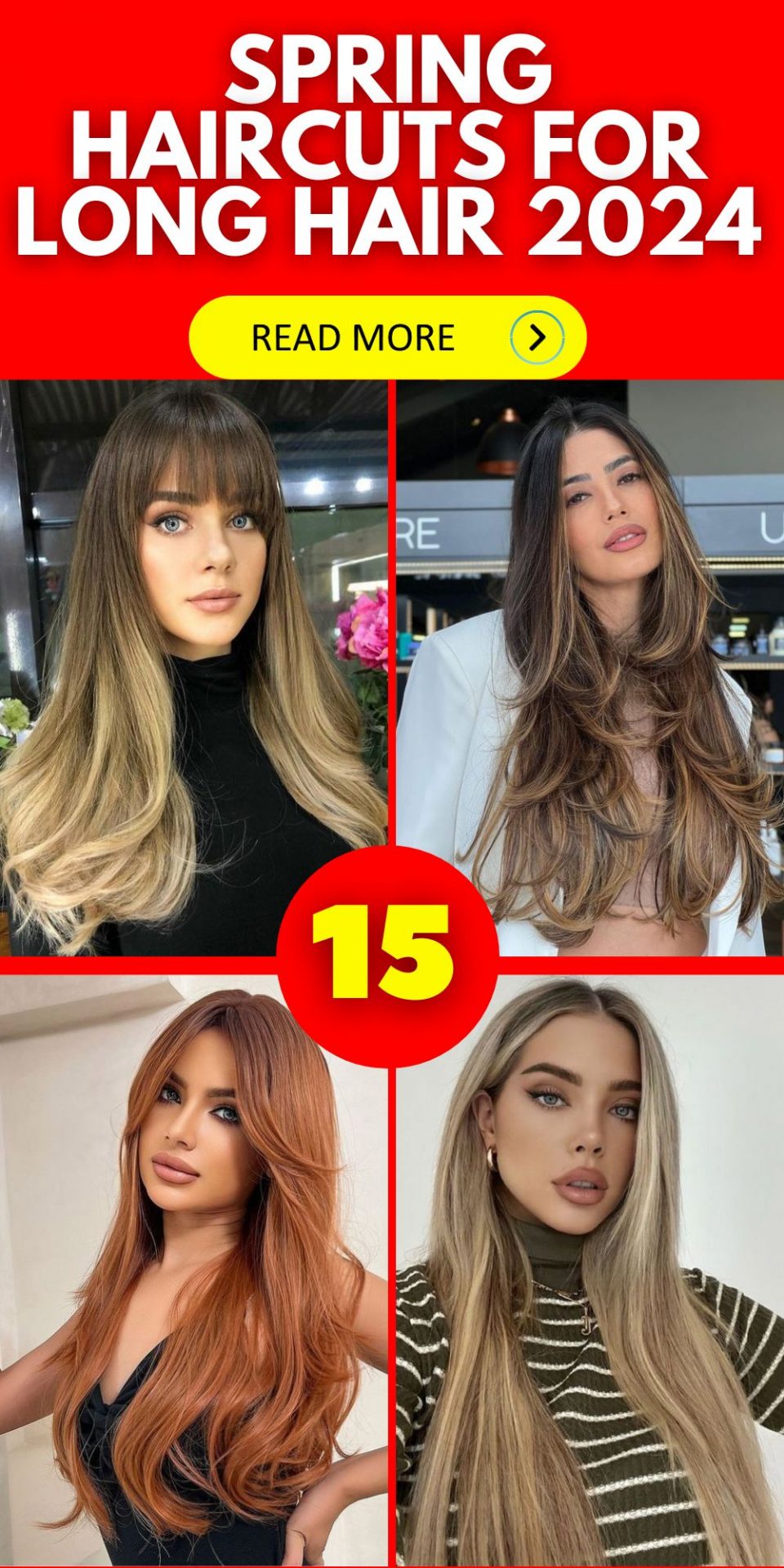 Explore Top Long Haircuts for Women Spring's 2024 Hair Trends Unveiled