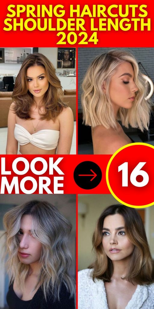 Fresh and Fabulous: Spring Haircuts Shoulder Length 2024 to Revitalize Your Look 16 Ideas