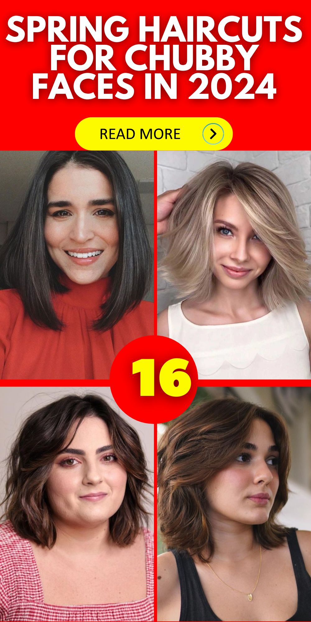 Top Spring 2024 Haircuts for Women with Chubby Faces - Style Guide