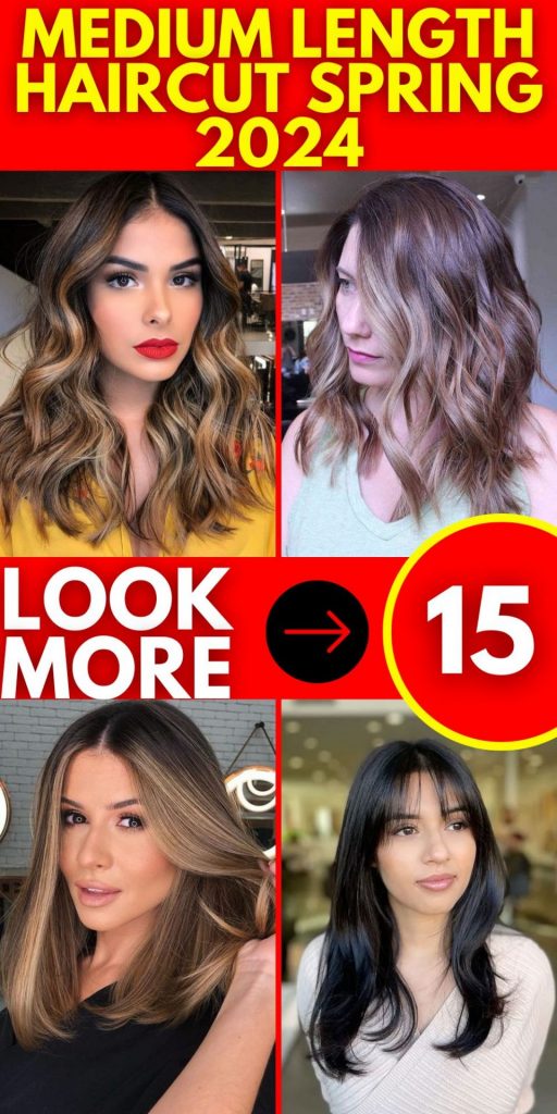 Discover Trendy Medium Length Hairstyles for Spring 2024