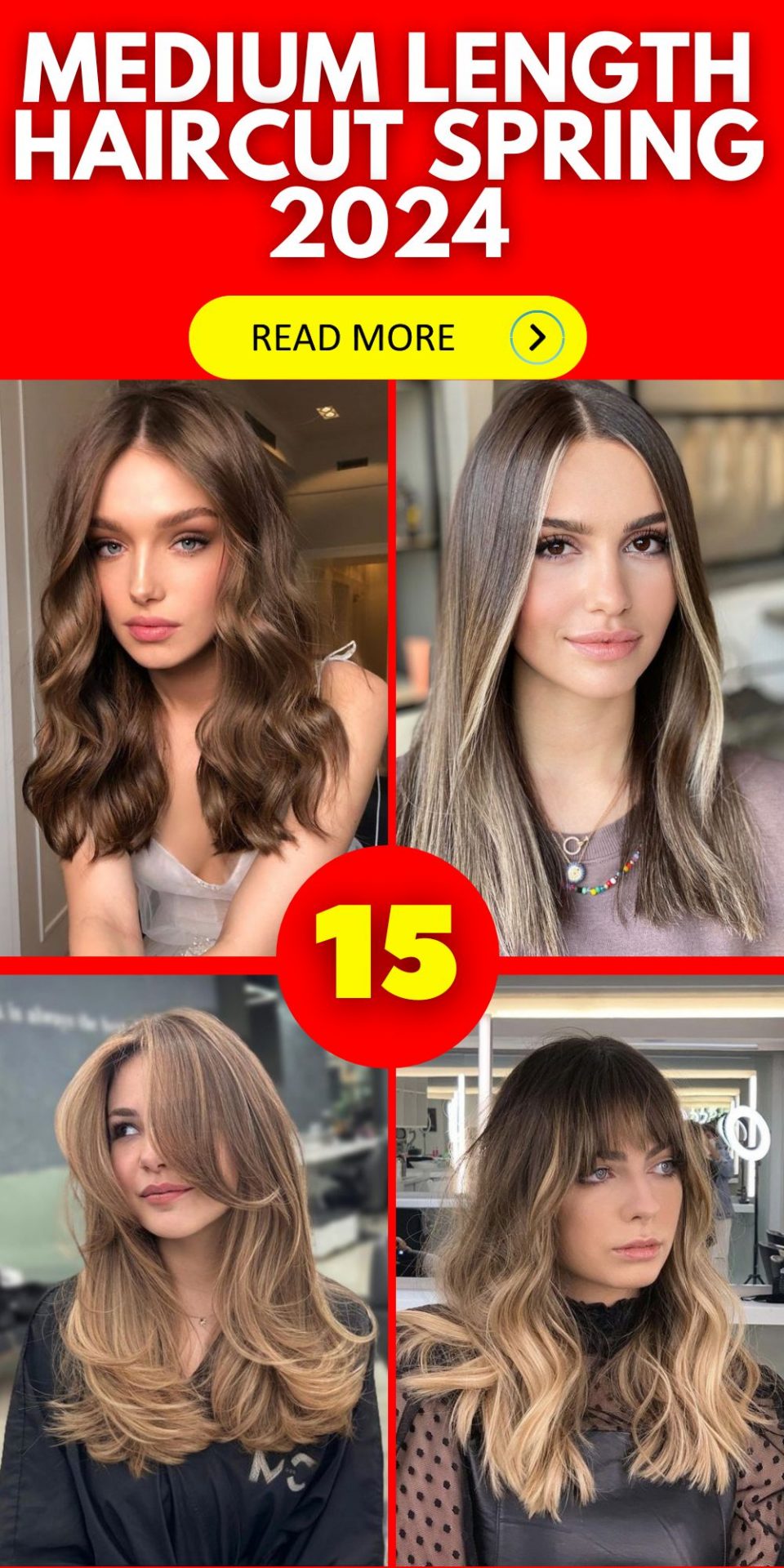 Discover Trendy Medium Length Hairstyles for Spring 2024