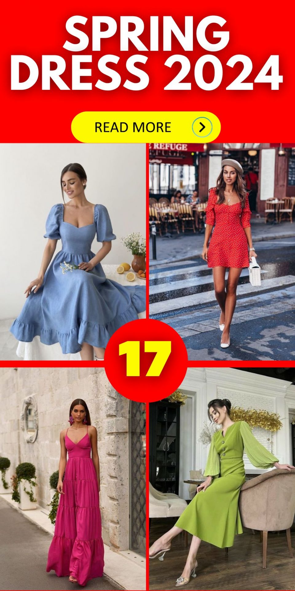 Explore Spring Dress 2024 Trends From Casual Chic to Formal Elegance