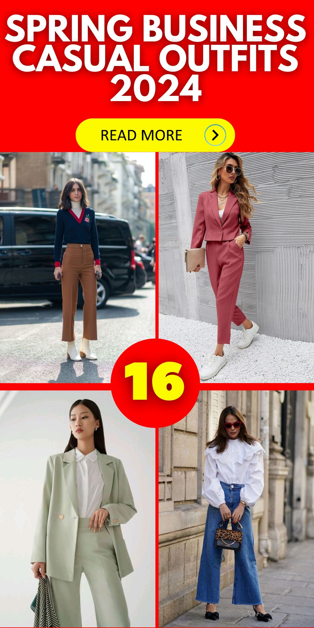 Embrace 2024's Spring Business Casual Trends for Women's Office Wear