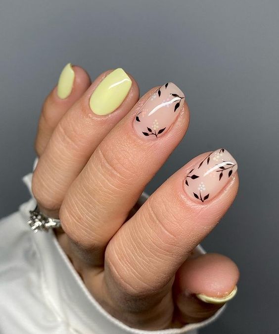 Embrace the Radiance: Spring Nails Yellow 2024 15 Ideas