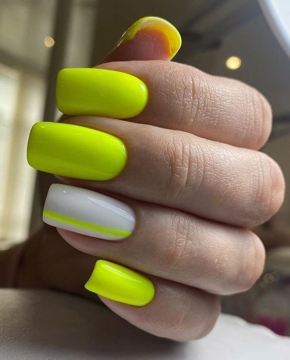 Neon Summer Nails 2024 15 Ideas: A Vivid Expression of Fun and Fashion