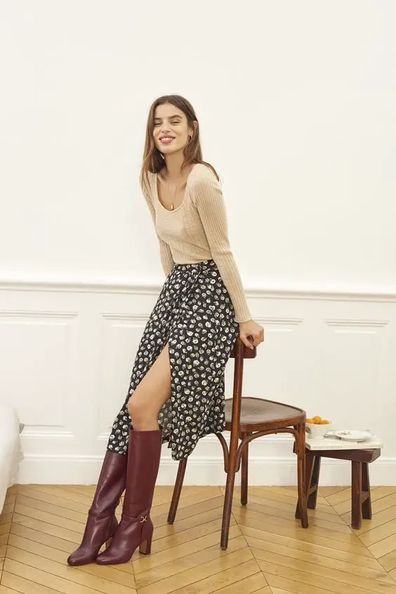 Spring Outfits with Boots 2024: Striding into Style 16 Ideas
