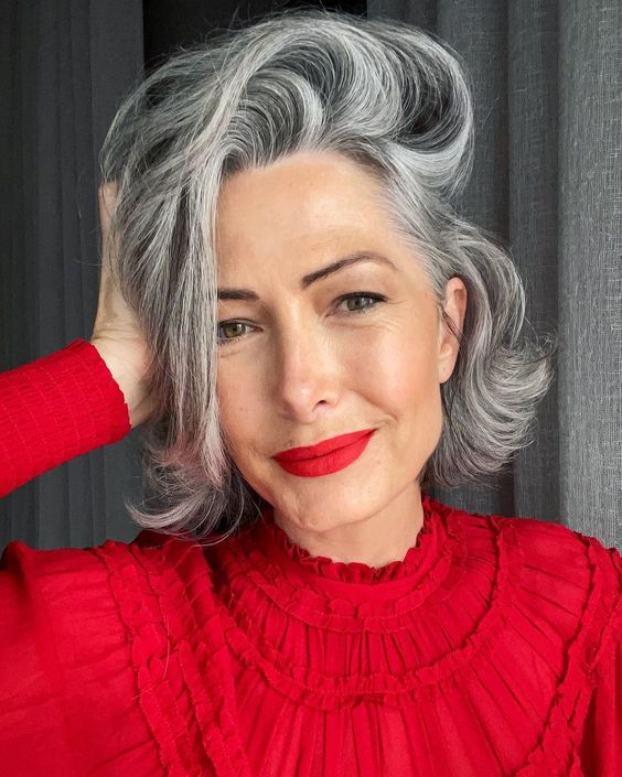 Embracing Elegance: Spring 2024 Hair Color Trends for Women Over 40 16 Ideas