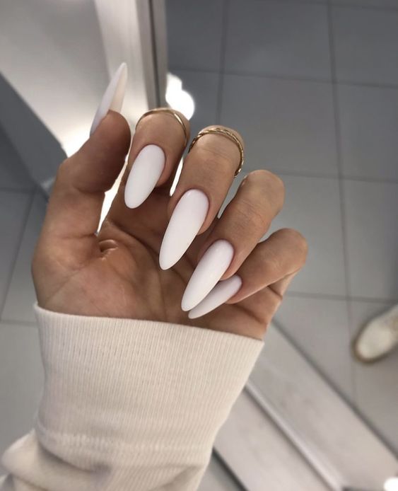 Embracing the Elegance of White Nails for Spring 2024 15 Ideas