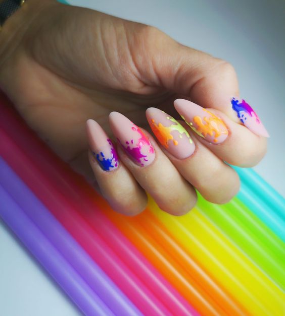 Summer Nails Rainbow 2024 15 Ideas: A Colorful Guide to This Season's Trends