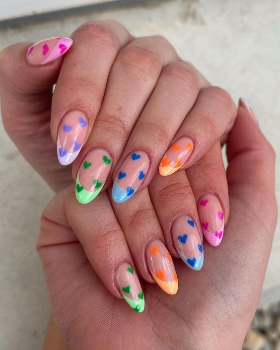 Multicolor Nails: The Trendsetter for Summer 2024 16 Ideas