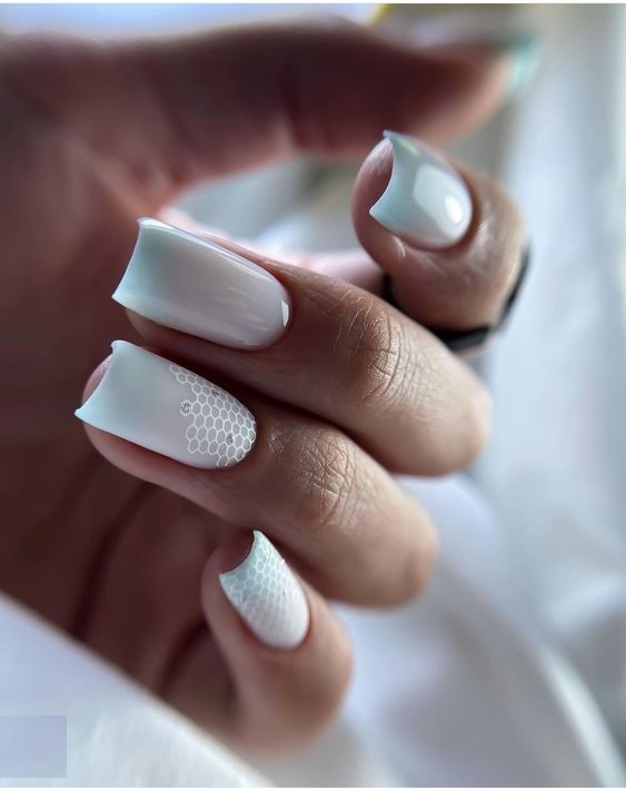 Embracing the Elegance of White Nails for Spring 2024 15 Ideas