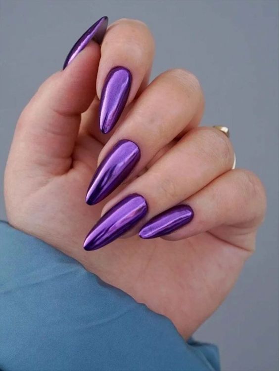 Purple Nail Spring 2024 15 Ideas: A Splash of Color in Every Gesture