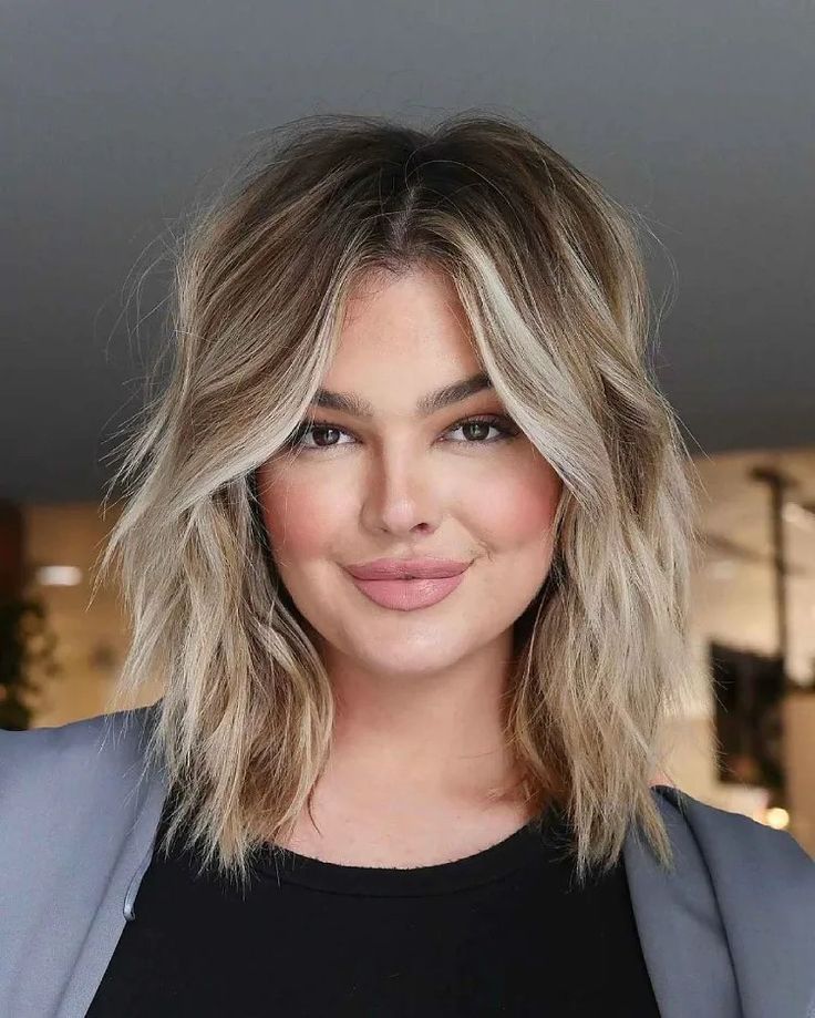 Spring Haircuts for Chubby Faces in 2024 16 Ideas