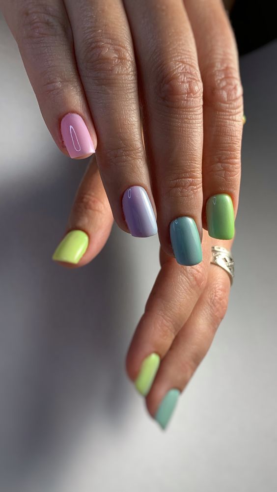 Nails Color Spring 2024 80 Ideas: A Palette of Personality