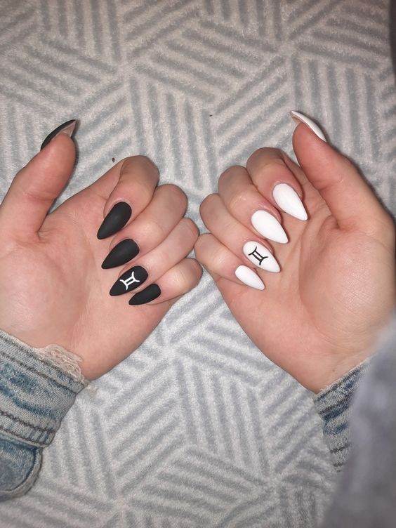 Nail Colors for Gemini Zodiac Sign - March 2024 16 Ideas