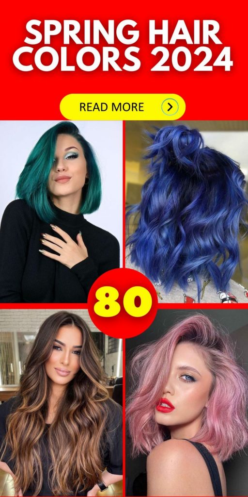 Spring Hair Colors 2024 80 Ideas: Embrace the New Season with Trendsetting Styles