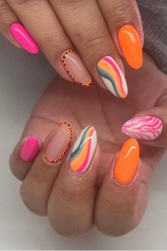 Summer Nails Rainbow 2024 15 Ideas: A Colorful Guide to This Season's Trends