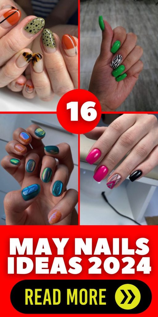 Fresh May Nails 16 Ideas 2024: Embrace the Spring Vibe