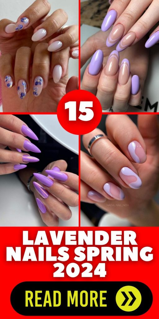 Lavender Nails Spring 2024 15 Ideas: A Trend to Watch