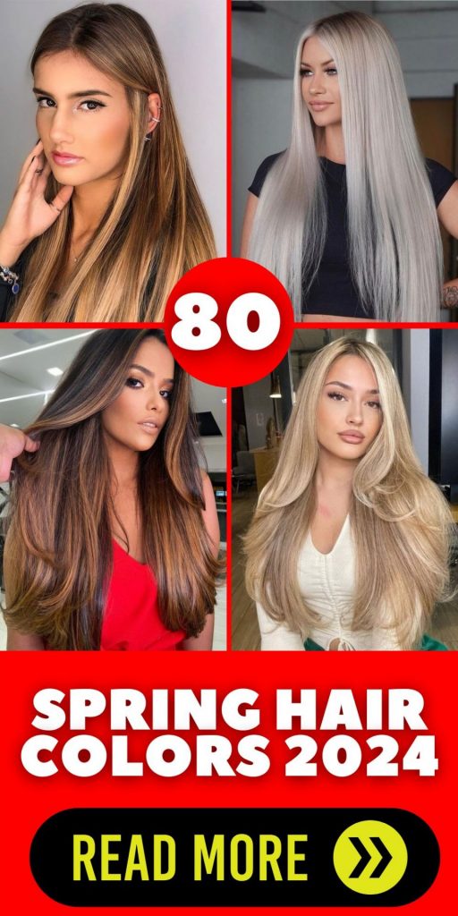 Spring Hair Colors 2024 80 Ideas: Embrace the New Season with Trendsetting Styles