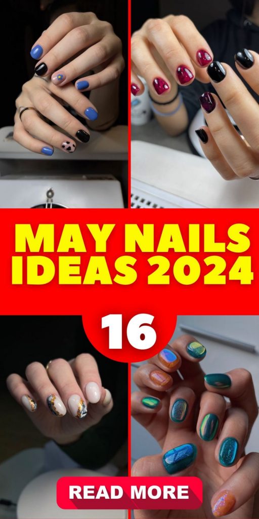 Fresh May Nails 16 Ideas 2024: Embrace the Spring Vibe