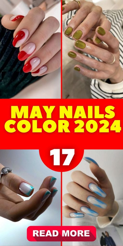 May Nails Color 2024 17 Ideas: A Fresh Palette for the Trendy Spring Season