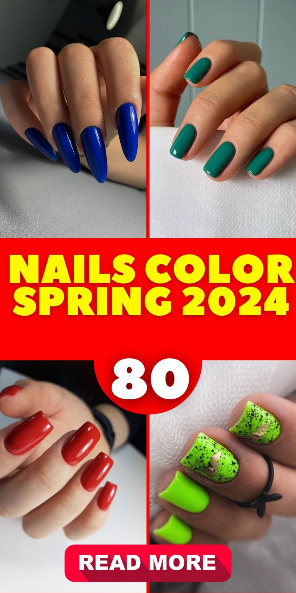 Explore the Trendy Nail Colors for Spring 2024 Style, Class, & Fun