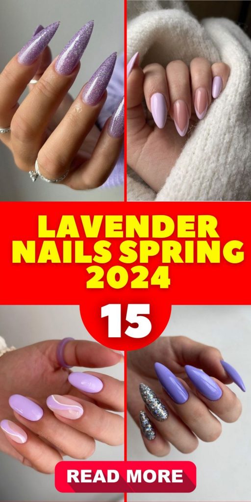 Lavender Nails Spring 2024 15 Ideas: A Trend to Watch