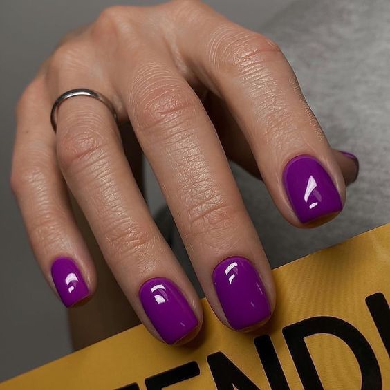 Purple Nail Spring 2024 15 Ideas: A Splash of Color in Every Gesture