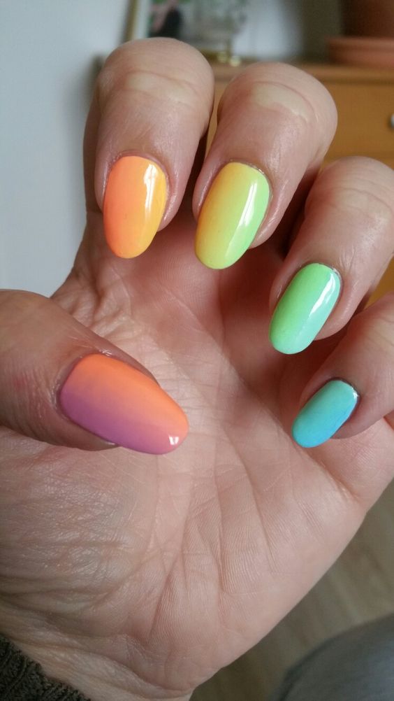 Summer Nails Rainbow 2024 15 Ideas: A Colorful Guide to This Season's Trends