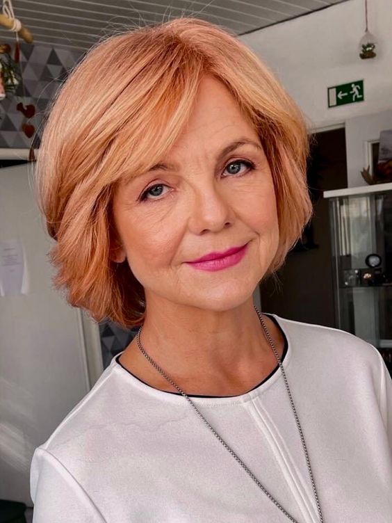 Embracing Elegance: Spring 2024 Hair Color Inspirations for Women Over 50 15 Ideas