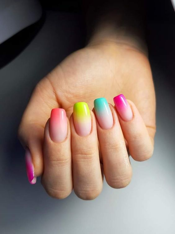 Summer Nails Rainbow 2024 15 Ideas: A Colorful Guide to This Season's Trends