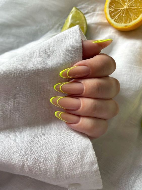 Embrace the Radiance: Spring Nails Yellow 2024 15 Ideas