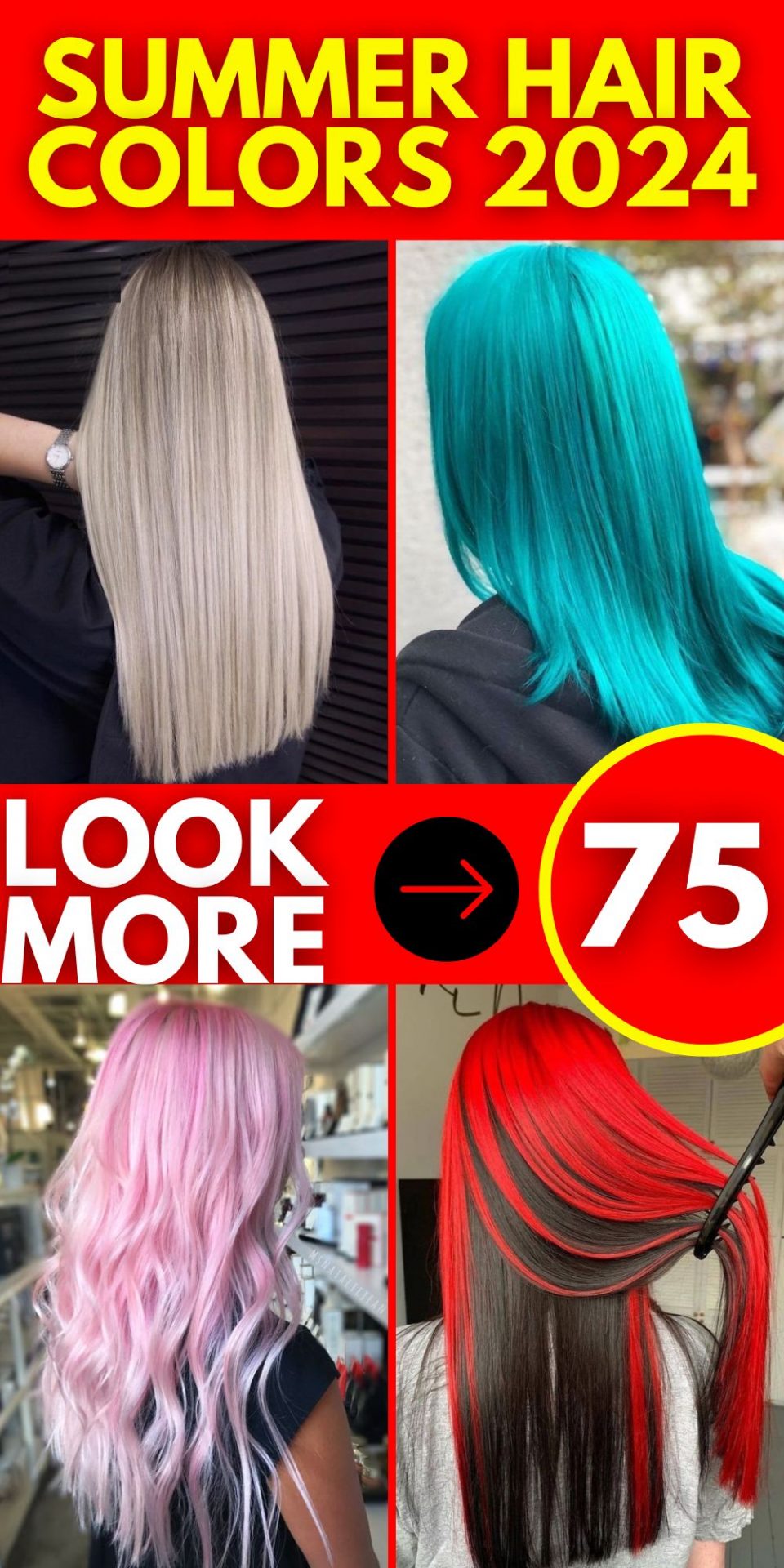 Trendy Summer Hair Colors 2024 Ideas for & Blondes