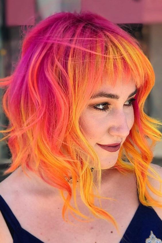 Sunset Hair Color 2024 15 Ideas: A Comprehensive Guide to Embracing This Year's Hottest Trend
