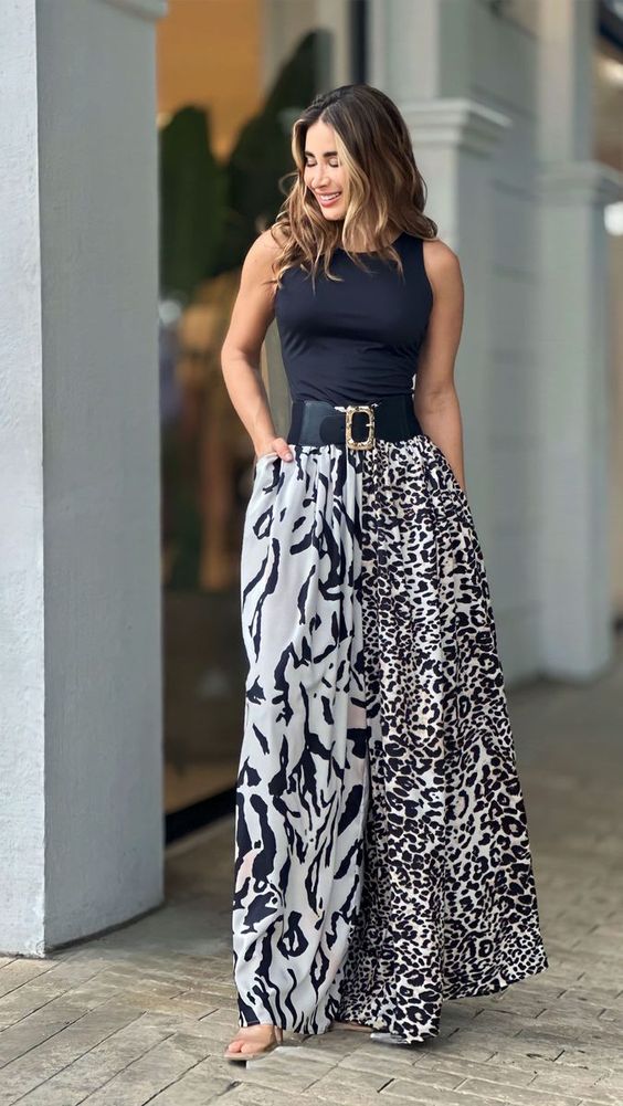 Embracing Summer Elegance with Maxi Skirt Outfits 16 Ideas