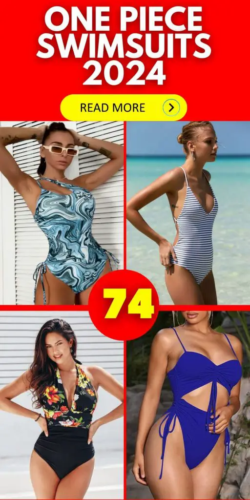 One-Piece Swimsuits 2024 74 Ideas: The Ultimate Guide to Beach Elegance