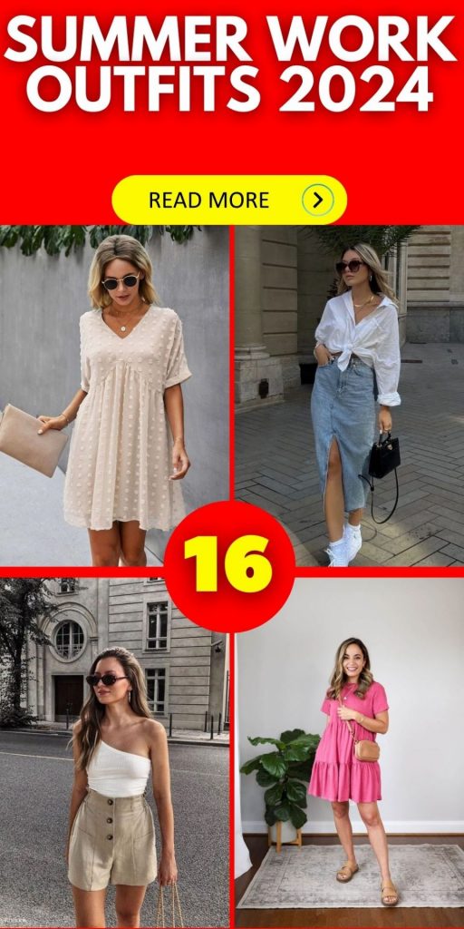 The Ultimate Guide to Summer Work Outfits 16 Ideas: Stylish, Comfortable, and Professional