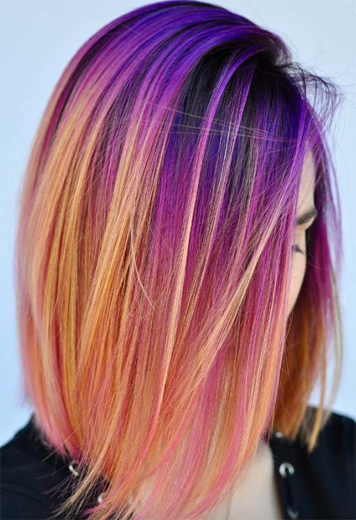 Sunset Hair Color 2024 15 Ideas: A Comprehensive Guide to Embracing This Year's Hottest Trend