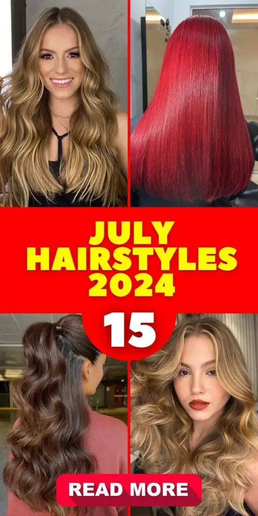 July Hairstyles 2024 15 Ideas: Your Ultimate Guide to Seasonal Chic